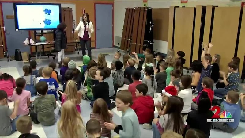 These second and third graders have traveled the world, seeing many different kinds of weather...