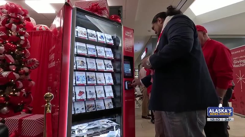 Light of the World Giving Machine in the Dimond Mall
