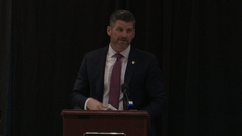 Edward Graham gives keynote speech at Governor Prayer's Breakfast