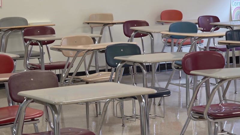 A file photo of a classroom.